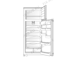 Холодильник Glem GRI29DA (297268, HZI2726) - Фото